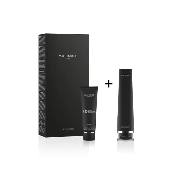 Marc Inbane Crème Solaire Bronze (SPF30) 50ml + GRATIS Black Exfoliator – Gezichtsscrub