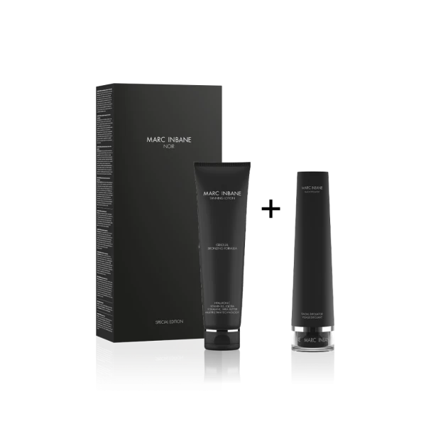 Marc Inbane Gradual Tanning Lotion 125 ml + GRATIS Black Exfoliator – Gezichtsscrub