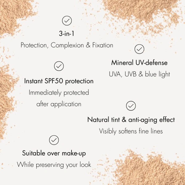Marc Inbane Tinted SPF50 Powder - Medium - Foto 3