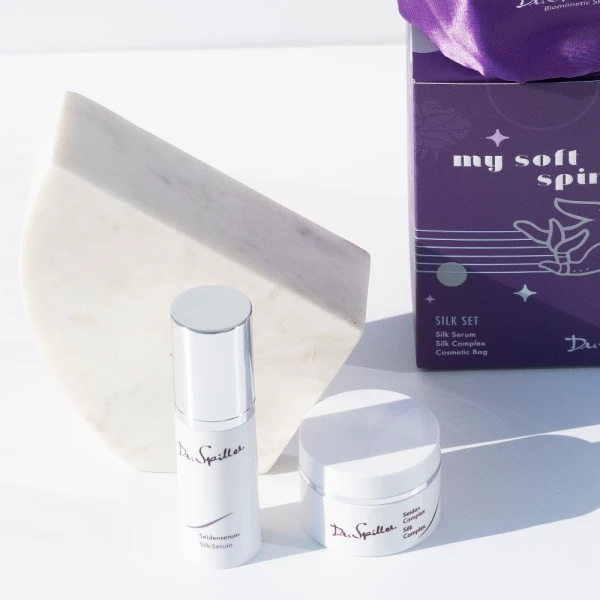 My soft spirit set, silkcream cream 30 ml (dag/nachtcreme) en silk serum 30 ml  - Foto 2