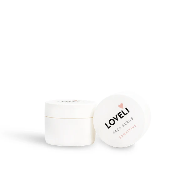 Loveli Face scrub sensitive travel 10 ml 